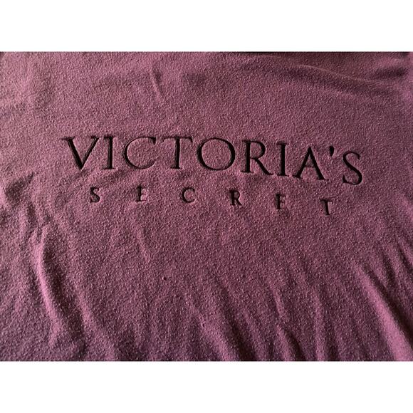 Victoria’s Secret Oversized Hoodie Sweatshirt Burgundy Ombre XL - Picture 3 of 7